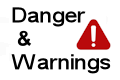 Hunters Hill Danger and Warnings